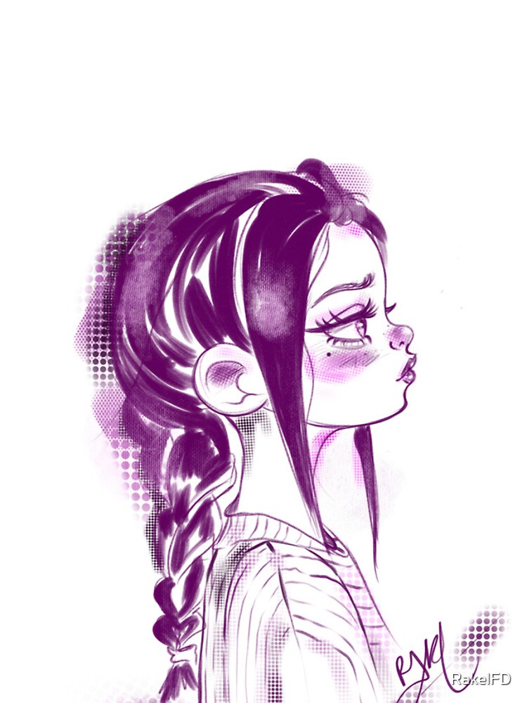 Thumbnail 4 of 4, iPhone Case, Violet designed and sold by RakelFD.