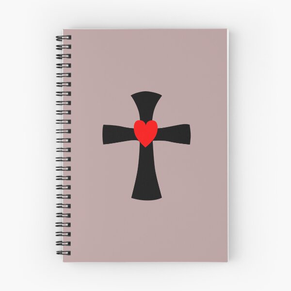 Item preview, Christian Cross with Red Heart designed and sold by Jeallan Designs.
