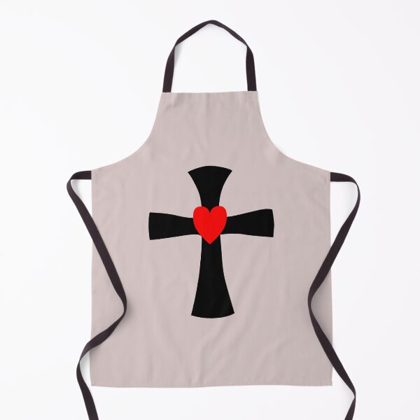 Item preview, Christian Cross with Red Heart designed and sold by Jeallan Designs.