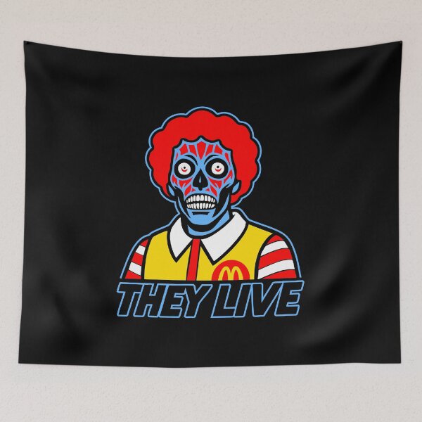 Item preview, They Live Consume designed and sold by ArtFactoryAI.