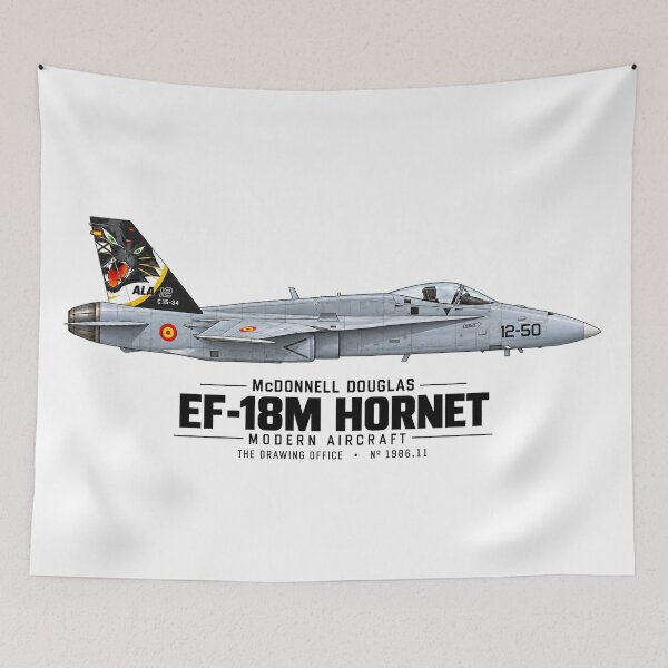 Item preview, McDonnell Douglas EF-18M Hornet designed and sold by The Drawing Office.