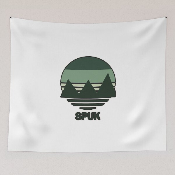 Item preview, Haunted Forest – Retro Sunset | Minimalist Halloween Design designed and sold by Glowfy.
