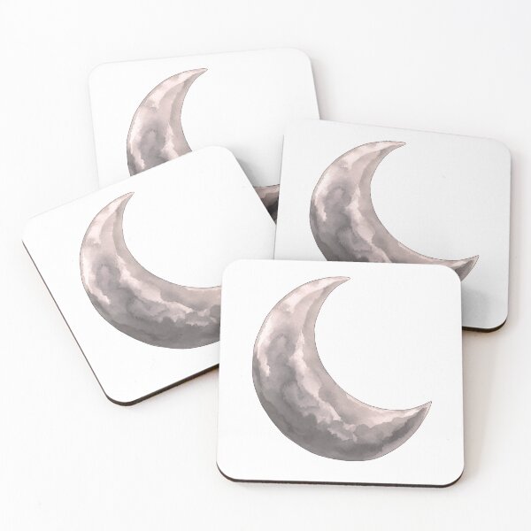 Item preview, Soft Watercolor Crescent Moon designed and sold by STOXT.