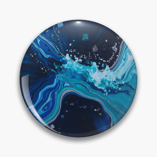 Item preview, Blue Abstract Water Marble Comforter & Shower Curtain Set. designed and sold by fbtrisha.
