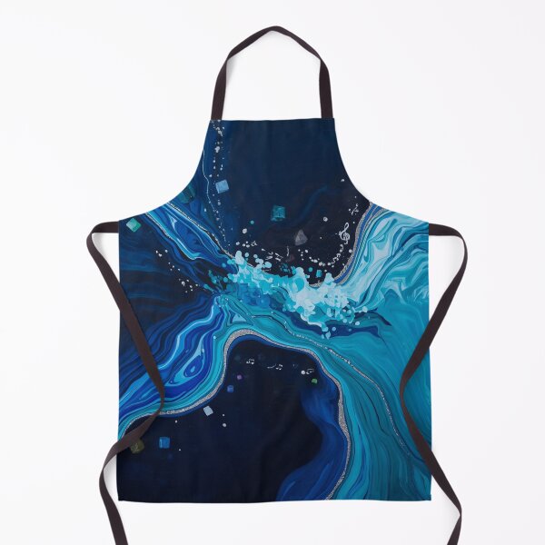 Item preview, Blue Abstract Water Marble Comforter & Shower Curtain Set. designed and sold by fbtrisha.