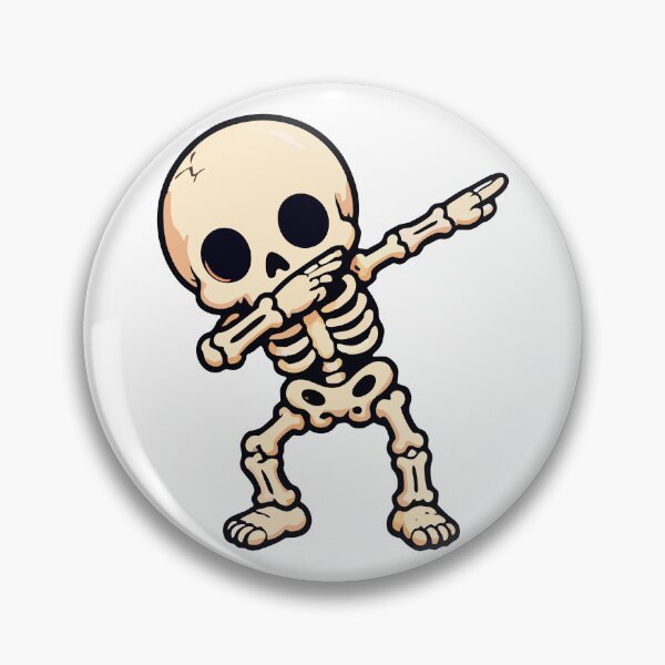 Item preview, Cute Dabbing Skeleton Halloween Cartoon designed and sold by Mikoff04-arts.