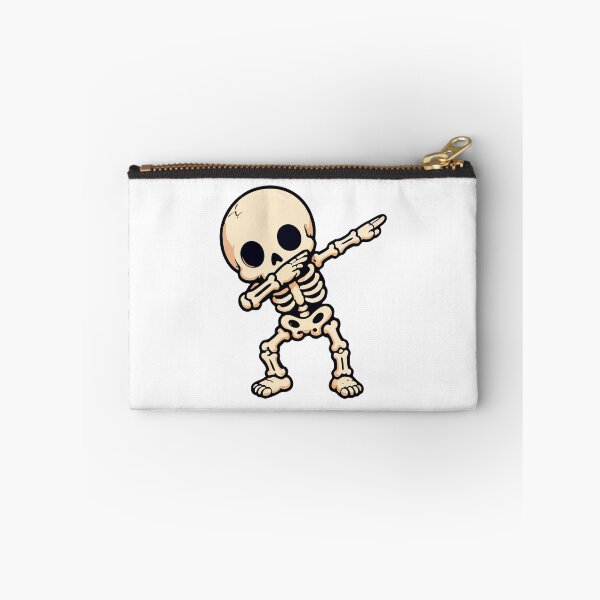 Item preview, Cute Dabbing Skeleton Halloween Cartoon designed and sold by Mikoff04-arts.