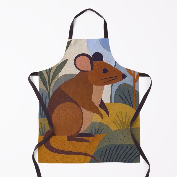 Item preview, A Geometric illustration of a rat. designed and sold by GalleryKauffeld.