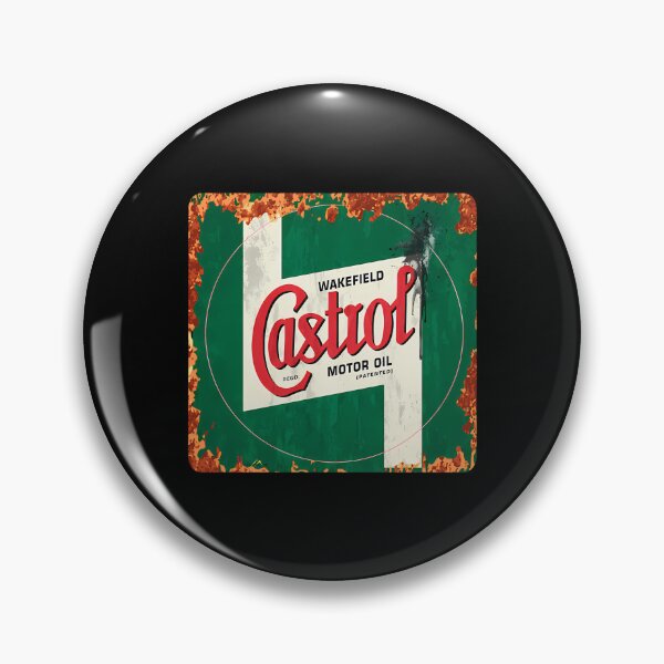 Artikelvorschau, Castrol Oil Vintage Logo Aufkleber T-Shirt 01 entworfen und verkauft von SherlyOjed.