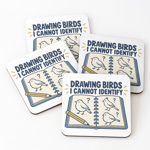 Item preview, Drawing Birds I Cannot Identify Beginner Birder designed and sold by DreamLayerStudio.