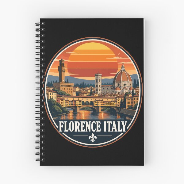 Item preview, Florence Italy Travel Retro designed and sold by TomFrontierArt.