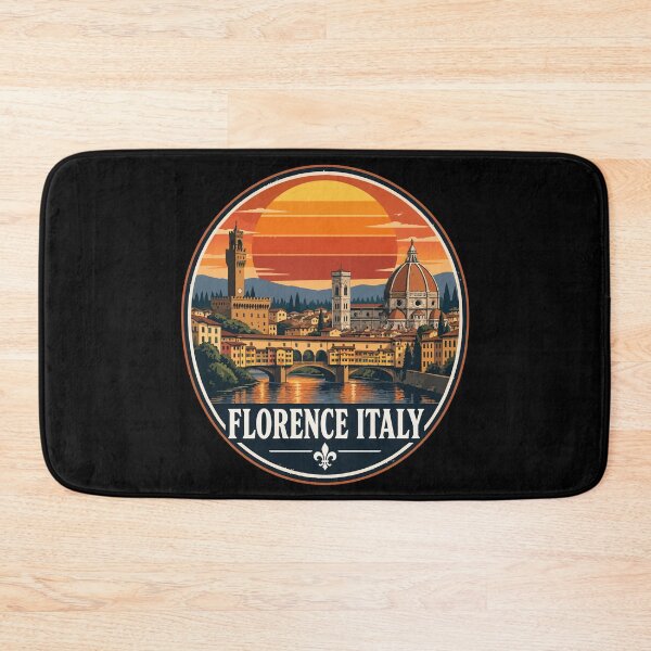 Item preview, Florence Italy Travel Retro designed and sold by TomFrontierArt.