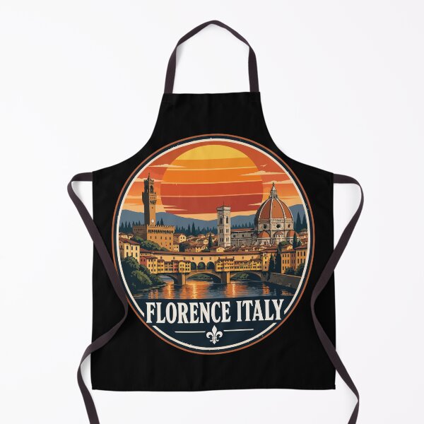 Item preview, Florence Italy Travel Retro designed and sold by TomFrontierArt.