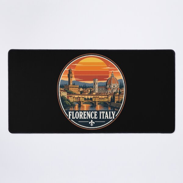 Item preview, Florence Italy Travel Retro designed and sold by TomFrontierArt.