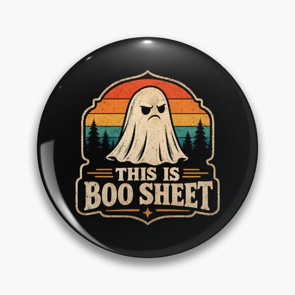 Item preview, This Is Boo Sheet designed and sold by DemureArtsy.