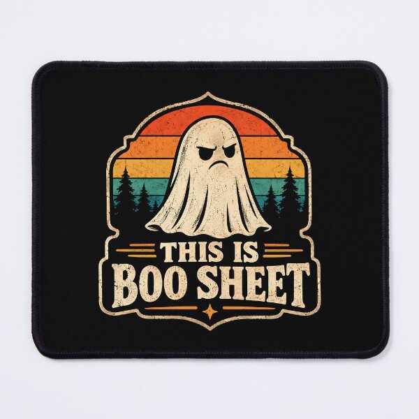 Item preview, This Is Boo Sheet designed and sold by DemureArtsy.