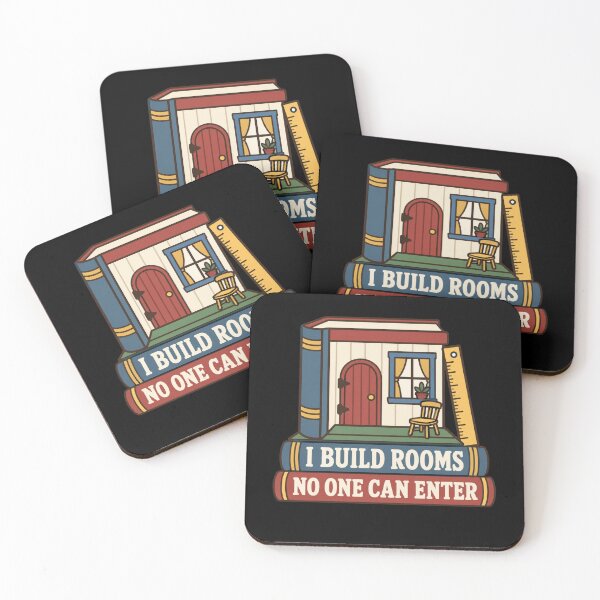 Item preview, I Build Rooms No One Can Enter Dollhouse Miniaturist designed and sold by DreamLayerStudio.