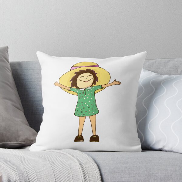 Item preview, Happy girl in yellow sun hat designed and sold by Tanya19742000.
