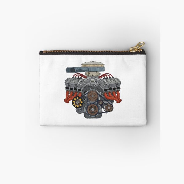 Item preview, V8 Engine Embroidered Design - Classic American Muscle Car Motor Art designed and sold by SherlyOjed.