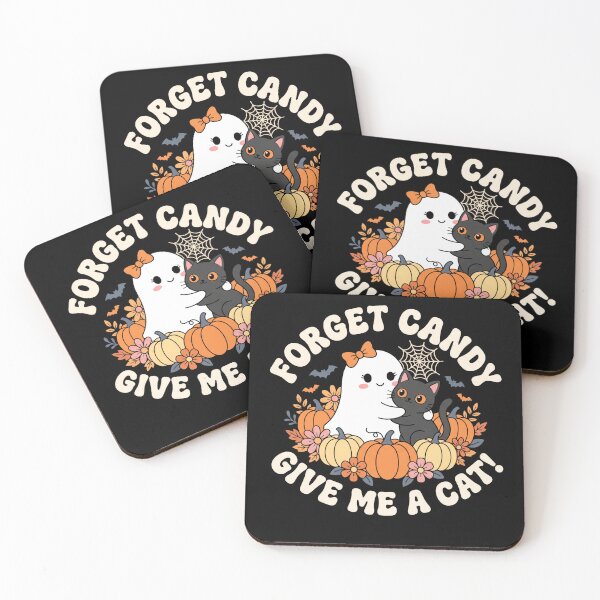 Item preview, Funny Mummy Cat Cute Ghost Forget Candy Halloween designed and sold by MizoX7.