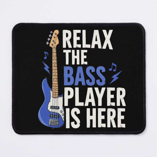 Item preview, Relax The Bass Player designed and sold by elsiechillqzde.