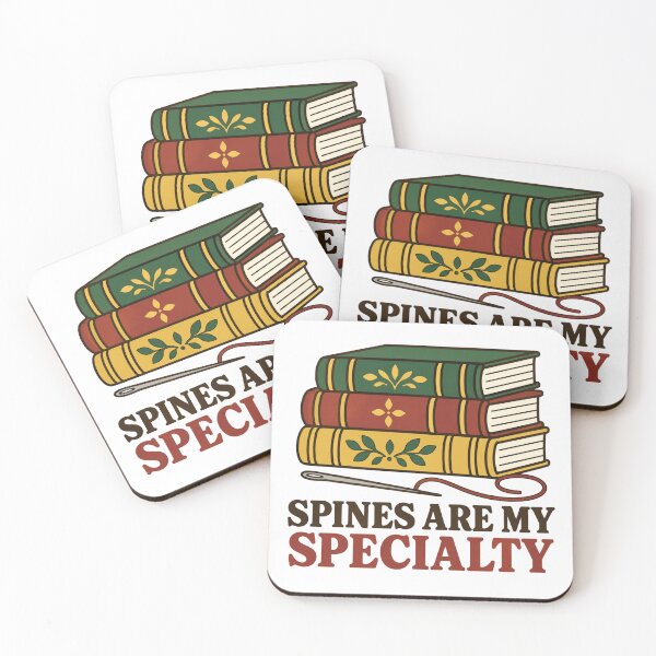 Item preview, Spines Are My Specialty Book Conservator designed and sold by DreamLayerStudio.
