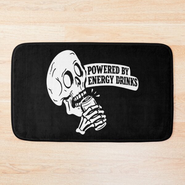Item preview, Powered By Energy Drinks Skull designed and sold by eliquistgk.