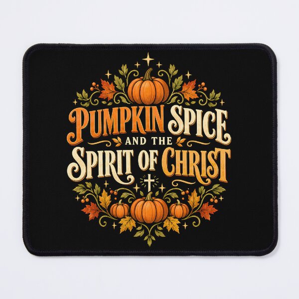 Item preview, Pumpkin Spice and the Spirit of Christ | Fall Christian Quote designed and sold by BumbleBloom7.