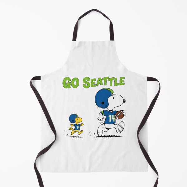 Item preview, Seattle Seahawks Inspired Snoopy and Woodstock Football Fan Art Design designed and sold by Surface-arts.