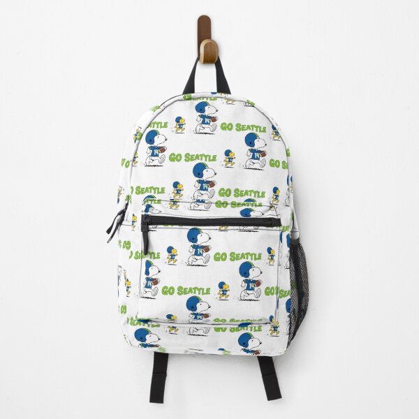 Item preview, Seattle Seahawks Inspired Snoopy and Woodstock Football Fan Art Design designed and sold by Surface-arts.