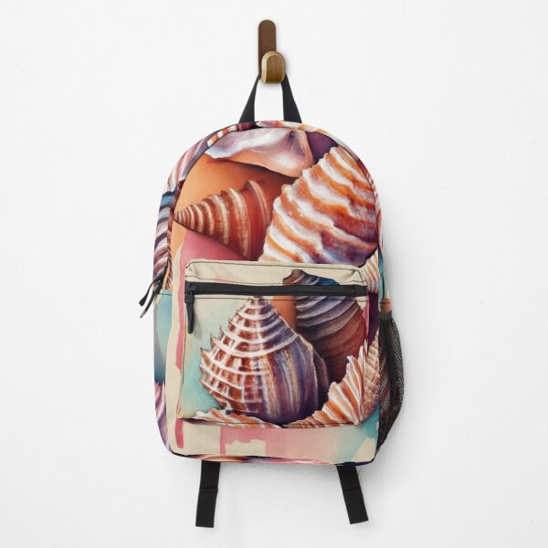 Item preview, Warm Watercolor Pile of Spiral Seashells designed and sold by BeachWhisper.