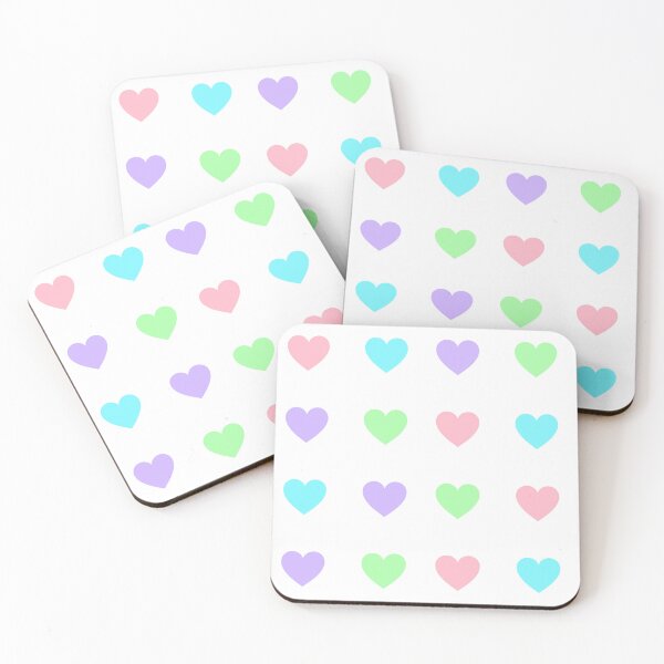 Item preview, Copy of Pastel Love Hearts Sticker Pack/Sheet- Medium Size designed and sold by SlimyFish.