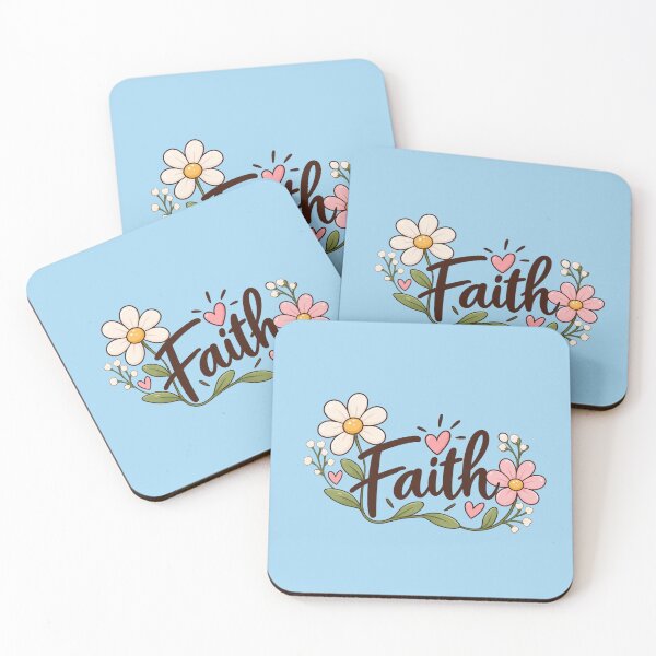 Item preview, Faith & Flowers Inspirational Floral Quote Sticker designed and sold by StickyDelights.