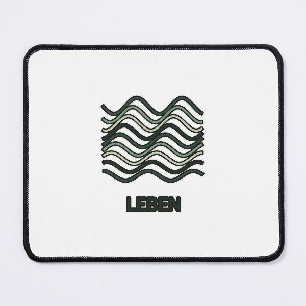 Item preview, Life – Retro Waves in Green | Minimalist Design designed and sold by Glowfy.