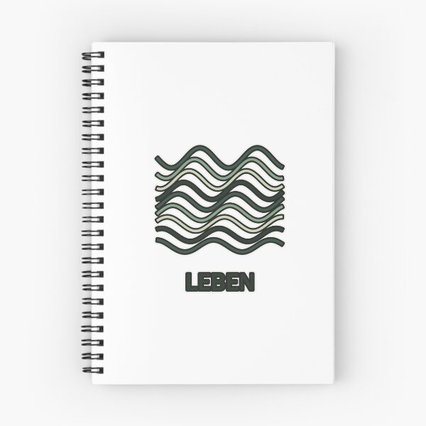 Item preview, Life – Retro Waves in Green | Minimalist Design designed and sold by Glowfy.