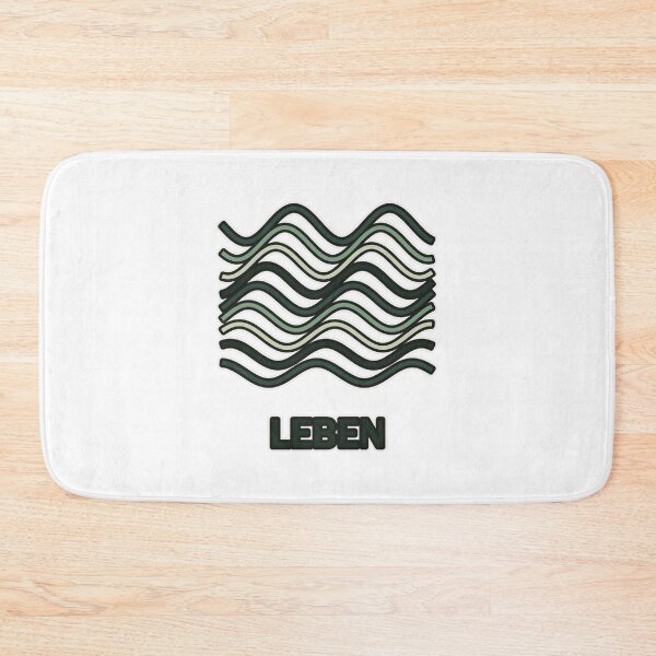 Item preview, Life – Retro Waves in Green | Minimalist Design designed and sold by Glowfy.