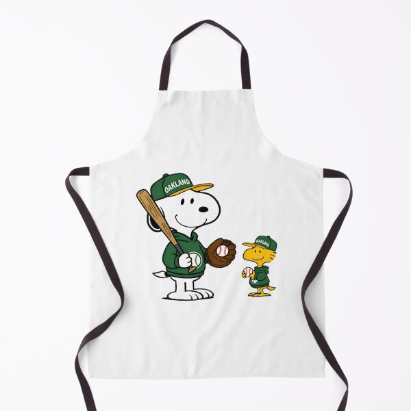 Item preview, Oakland Athletics Inspired Baseball Design Featuring Snoopy and Woodstock designed and sold by Surface-arts.