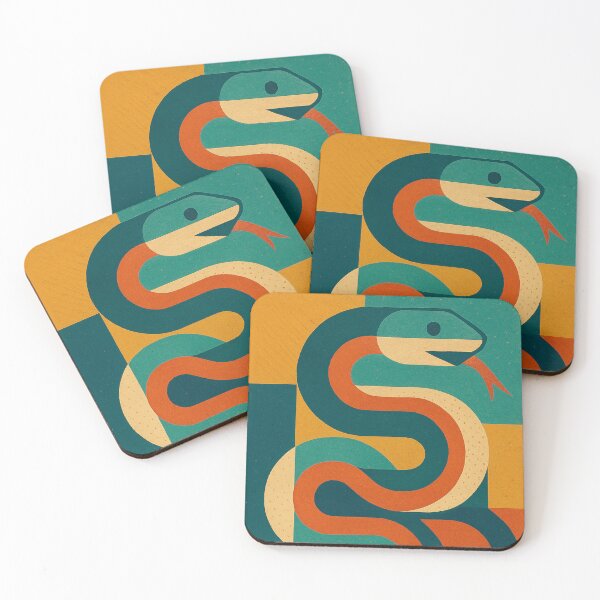 Item preview, Snake illustration – Mystical Serpent in Nature designed and sold by GalleryKauffeld.