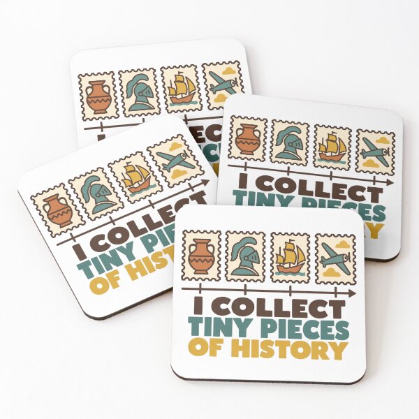 Item preview, I Collect Tiny Pieces Of History Philately designed and sold by DreamLayerStudio.