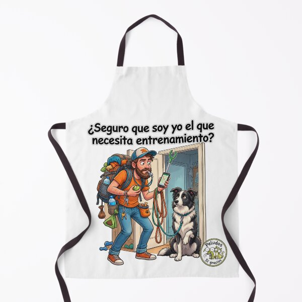 Item preview, Canine humor while walking the dog designed and sold by Peludos, Sí gracias.