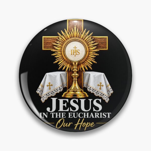 Item preview, First Jesus in Eucharist Hope designed and sold by canvas.usuk.