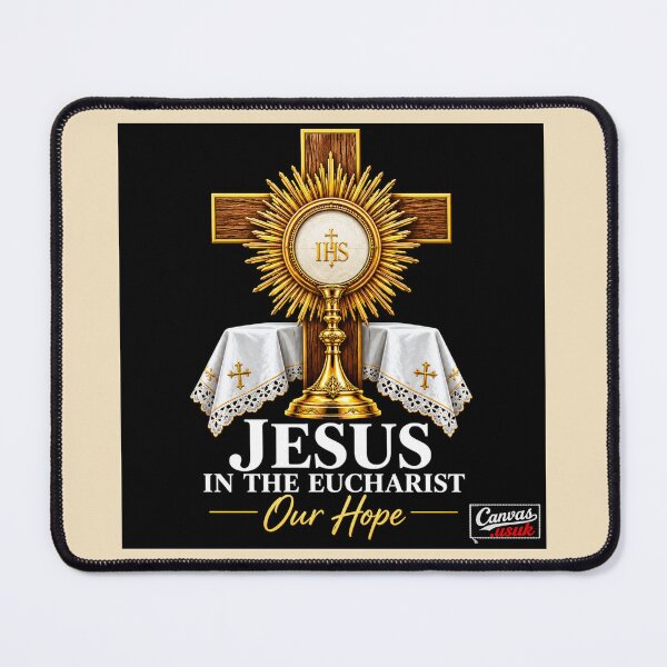 Item preview, First Jesus in Eucharist Hope designed and sold by canvas.usuk.