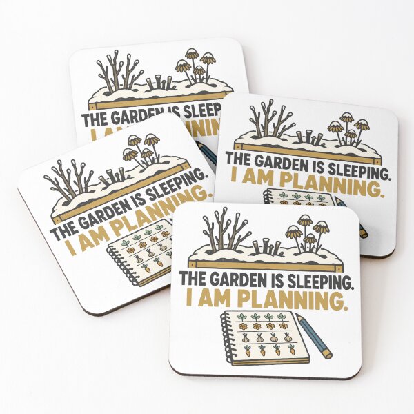 Item preview, The Garden Is Sleeping I Am Planning Winter Gardener designed and sold by DreamLayerStudio.