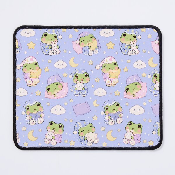 Item preview, Kawaii Frog Moon Pajama Pattern designed and sold by Soft Berry Studio.