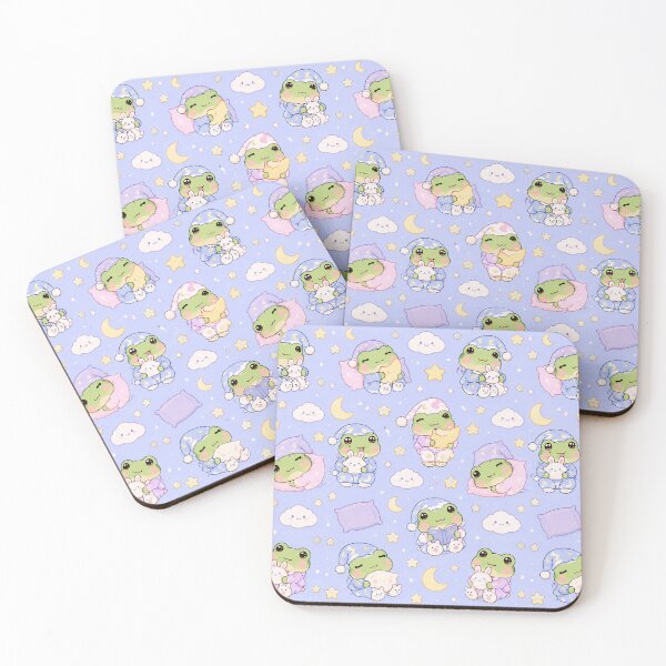 Item preview, Kawaii Frog Moon Pajama Pattern designed and sold by Soft Berry Studio.