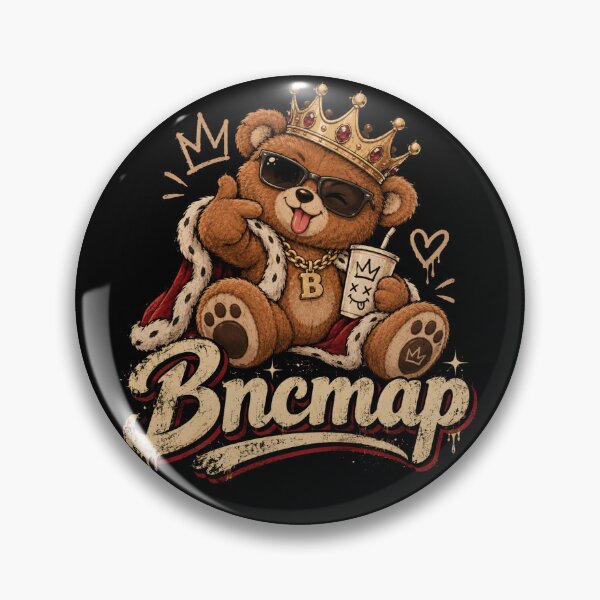 Item preview, Bncmap Cool Teddy Bear  designed and sold by TheEndDesign.