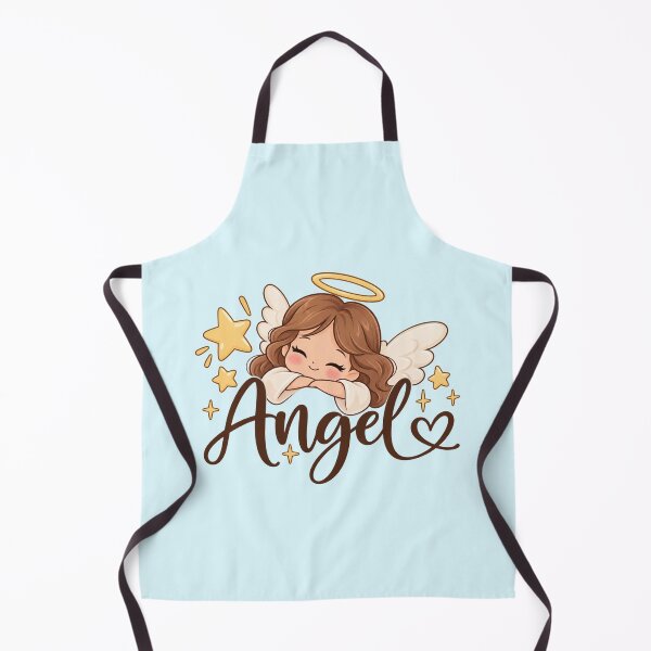 Item preview, Cute Angel with Stars Inspirational Quote Kawaii Sticker designed and sold by StickyDelights.