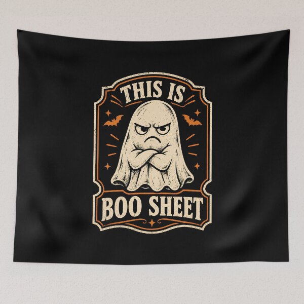 Item preview,  This Is Boo Sheet designed and sold by DemureArtsy.