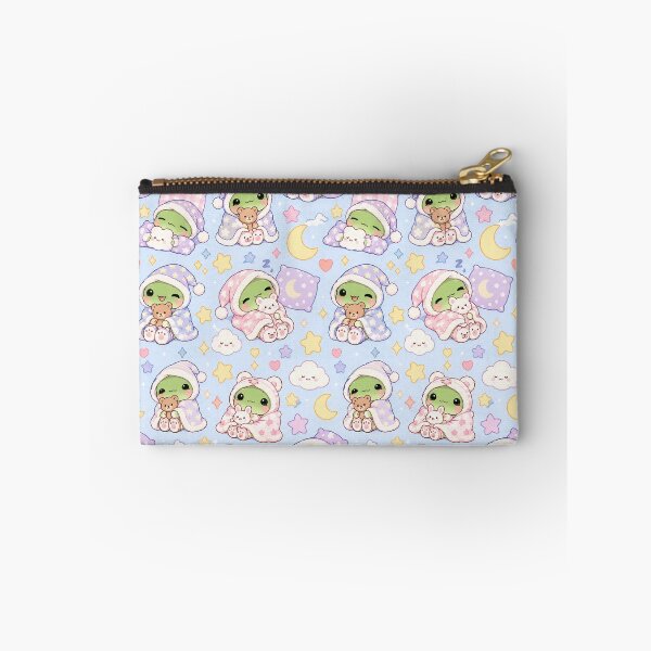 Item preview, Kawaii Frog Sleepy Blanket Pattern designed and sold by Soft Berry Studio.