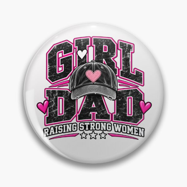 Item preview, Girl Dad Raising Strong Women Proud Father Design-White Background  designed and sold by Trendi61.
